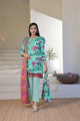 Andaaz Lawn 3pc (Unstitched)