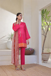 Andaaz Lawn 3pc (Unstitched)