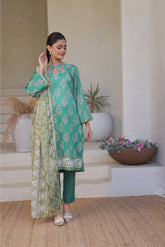 Andaaz Lawn 3pc (Unstitched)