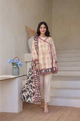 Andaaz Lawn 3pc (Unstitched)