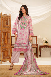 NSM Lawn 3pc (Unstitched Embroidered)