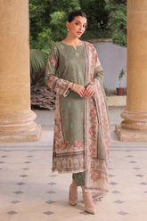 Nashrah Premium Lawn 3pc (Unstitched)