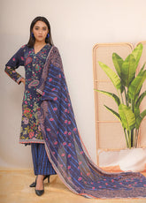 Andaaz Lawn 3pc (Unstitched)