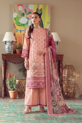 Nashrah Premium Lawn 3pc (Unstitched)