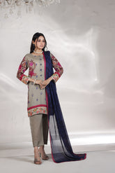 NSM Lawn 3pc (stitched)