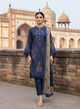 NSM Lawn 3pc (Unstitched)