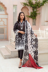 NSM Lawn 3pc (UnStitched) - populartextile