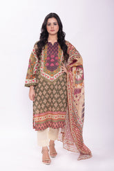NSM Lawn 3pc (Unstitched)