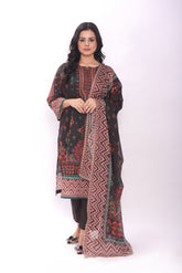 NSM Lawn 3pc (Unstitched)