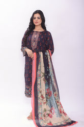 NSM Lawn 3pc (Unstitched)