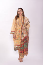 NSM Lawn 3pc (Unstitched)