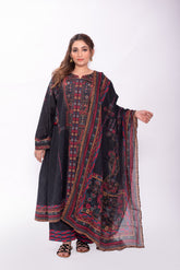 NSM Lawn 3pc (Unstitched)