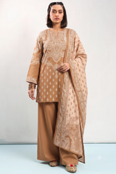 3pcs Stitched Suit (Andaaz collection)