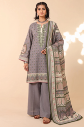 Andaaz Lawn 3pc (Unstitched)