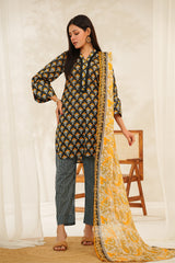 Andaaz Cambric  3pcs (Unstitched)
