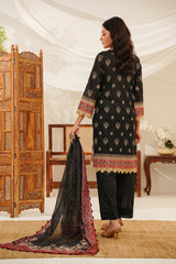 NSM Lawn 3pc (Unstitched Embroidered)
