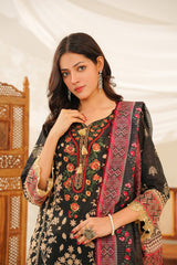 NSM Lawn 3pc (Unstitched Embroidered)