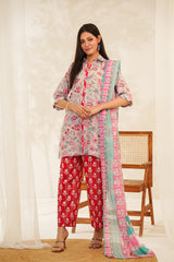 Andaaz Cambric  3pcs (Unstitched)