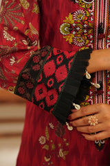 NSM Lawn 3pc (Unstitched Embroidered)