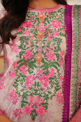 NSM Lawn 3pc (Unstitched Embroidered)