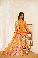 Andaaz Cambric  3pcs (Unstitched)