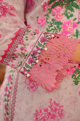 NSM Lawn 3pc (Unstitched Embroidered)