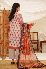 NSM Lawn 3pc (Unstitched Embroidered)