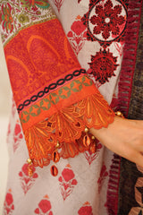 NSM Lawn 3pc (Unstitched Embroidered)
