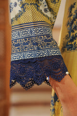 NSM Lawn 3pc (Unstitched Embroidered)