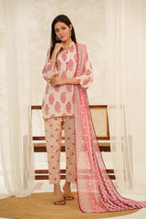 Andaaz Cambric  3pcs (Unstitched)