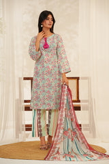 Andaaz Cambric  3pcs (Unstitched)