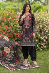 Nashrah Premium Lawn 3pc (Unstitched)