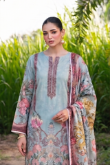 Nashrah Premium Lawn 3pc (Unstitched)