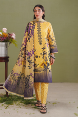 3Pcs Unstitched Suit (NSM Collection)
