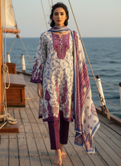 Andaaz Lawn 3pc (Unstitched)