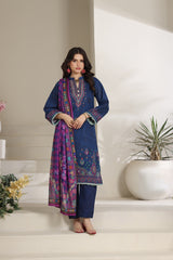 NSM Lawn 3pc (Unstitched)