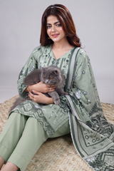 2Pcs Unstitched Suit (Andaaz Collection)
