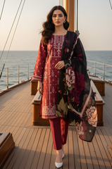 Andaaz Lawn 3pc (Unstitched)