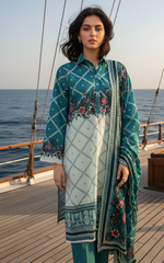 Andaaz Lawn 3pc (Unstitched)