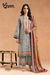 Logen Lawn 3pc (Unstitched)