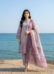 NSM Lawn 3pc (Unstitched)