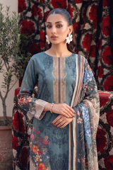 Nashrah Premium Lawn 3pc (Unstitched)
