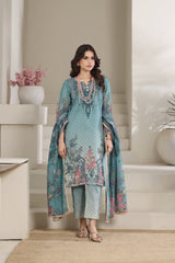NSM Lawn 3pc (Unstitched)