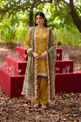 Nashrah Premium Lawn 3pc (Unstitched)