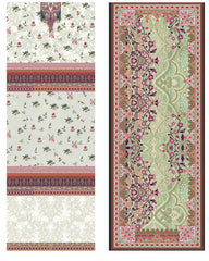 Andaaz Lawn 2pc (Unstitched)