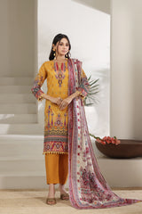 NSM Lawn 3pc (Unstitched)