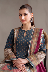 Nashrah Premium Lawn 3pc (Unstitched)