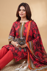 1 Pcs Kurti Unstitched (Andaaz Collection)