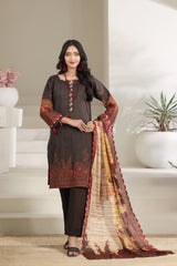 NSM Lawn 3pc (Unstitched)