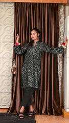 NSM Printed Silk Shirt (UnStitched) - populartextile